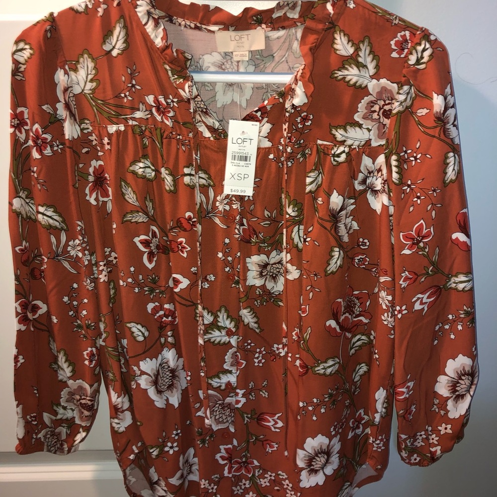 Floral Top - LOFT
